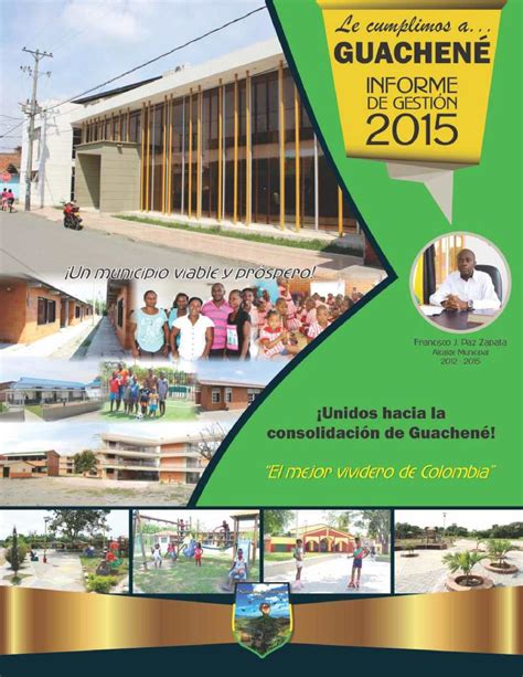 Revista Municipio de Guachené 2015