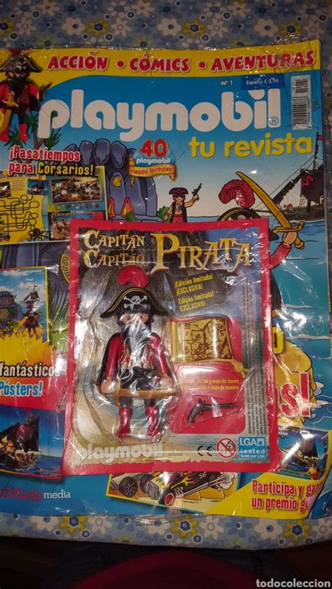 revista playmobil 1 capitán pirata descatalogad   Comprar ...