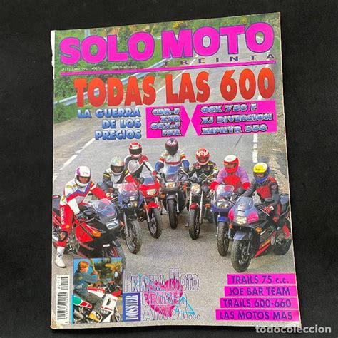 revista solo moto nº113 1992 cbr f, zzr, gsx f,   Comprar Revistas ...