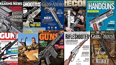 Revistas de armas: las 5 más importantes en inglés   Espacio Armas