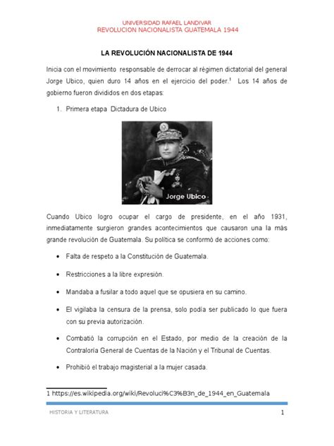 revolucion de 1944 | Guatemala | Gobierno | Prueba gratuita de 30 días ...