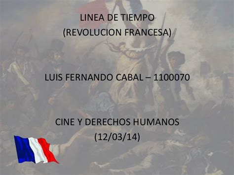 Revolucion francesa en linea de tiempo