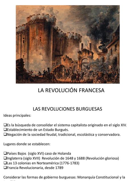 Revolucion Francesa | PDF | revolución Francesa | Burguesía