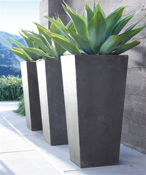 RH Source Books | Modern backyard landscaping, Large outdoor planters ...