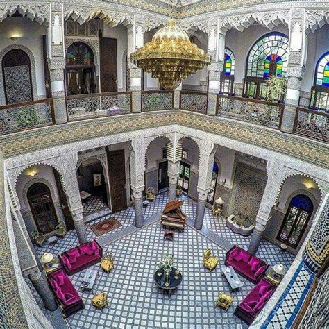 Riad au Maroc | Hotel lobby design, House architecture ...