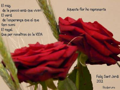 ricderiure bloc: Feliç diada de Sant Jordi, aquí teniu les roses ...
