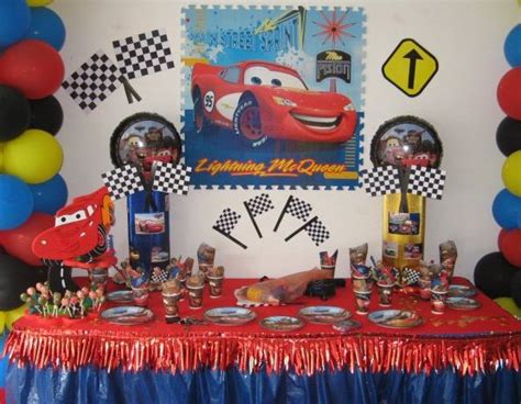 rincon de fiestas.ch: Decoración de fiestas infantiles de Cars
