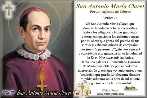 Rincón de la Oración: Estampa Oración San Antonio María ...