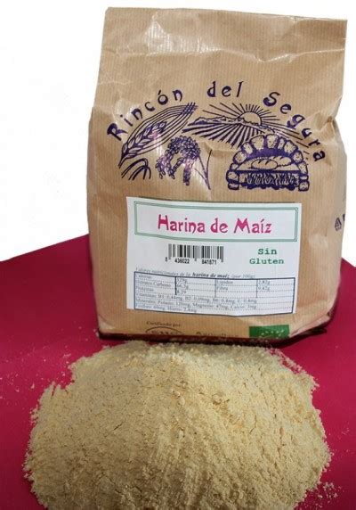 Rincón del Segura: harina integral de maíz  sin gluten  0,8 kg – Ekoeki ...