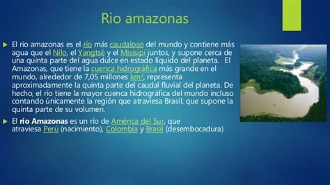 Río amazonas