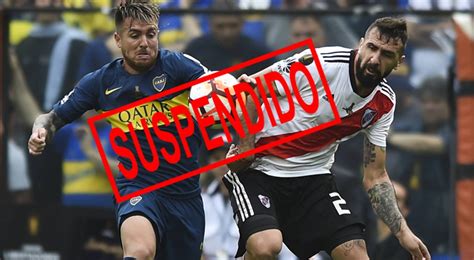 River Plate vs Boca Juniors suspendido EN VIVO Conmebol ...