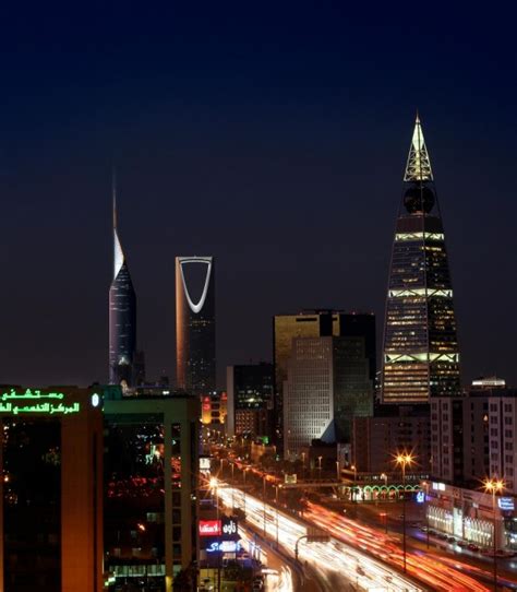 Riyadh Capital of Saudi Arabia by nighttime   Photorator