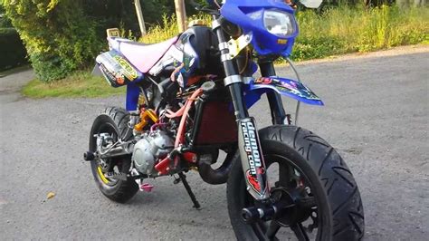 Road legal TZR 125 Pitbike   Walk Around   YouTube