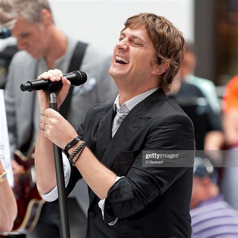 Rob Thomas of Matchbox 20 performs on NBC s  Today  at Rockefeller ...