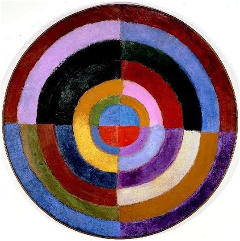 Robert Delaunay, Primo disco simultaneo – sassi d’arte | Astratto, Olio ...