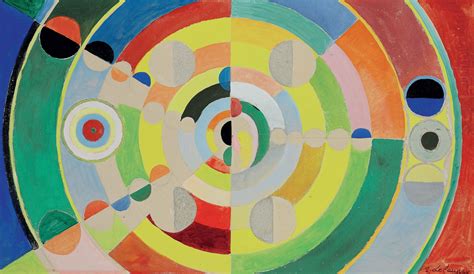 Robert Delaunay_ Relief disques | Orfismo, Cubismo, Arte abstracto