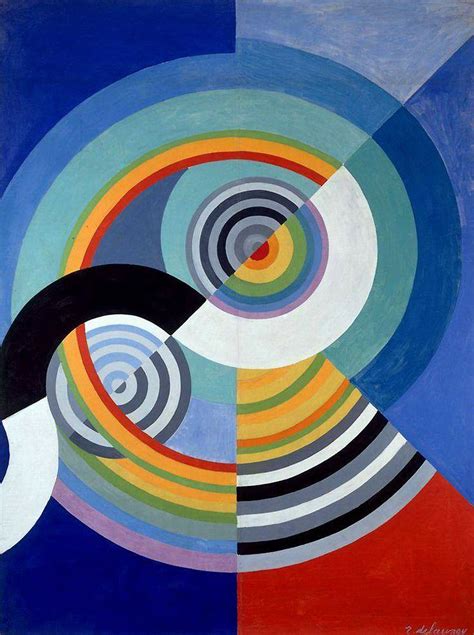 Robert Delaunay – Rythme No.3, 1938 | Arte vanguardista, Expresionismo ...