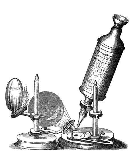 Robert Hooke Microscope, 17th Century Photograph by ...