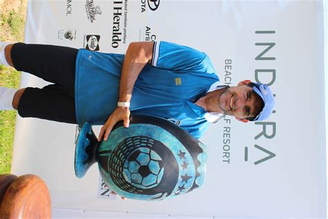 Roberto  Ratón  Ayala, campeón del Footgolf en el Honduras Open