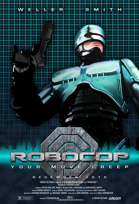 Robocop | Science fiction movie posters, Robocop, Sci fi ...