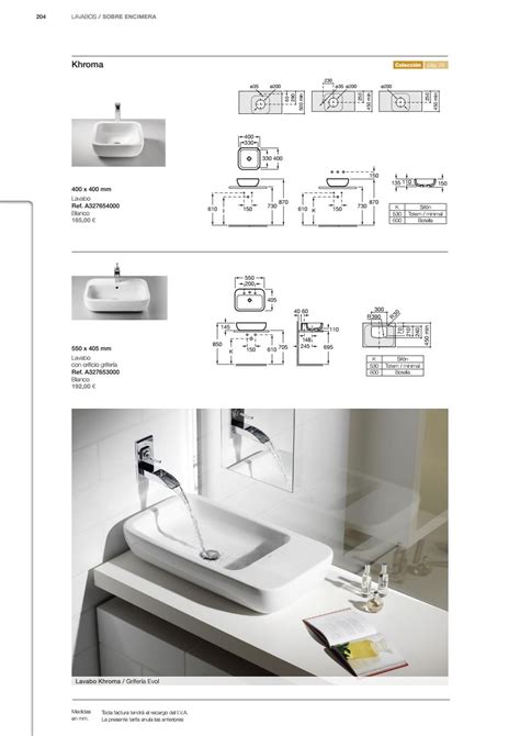 ROCA   Catálogo tarifa colecciones de baño, muebles y accesorios 2016 ...