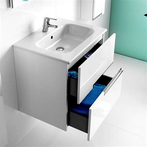 Roca Victoria N 2 Drawer Vanity Unit with Basin : UK Bathrooms