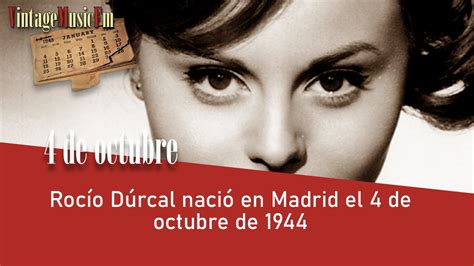 Rocío Dúrcal nació en Madrid el 4 de octubre de 1944 | Vintage Music