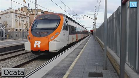 Rodalies Barcelona : Ocata R1   Renfe Civia   447     YouTube