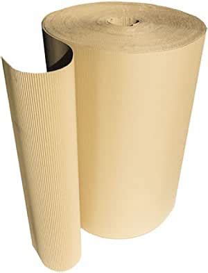 Rollo de carton corrugado 102 cm X 100m lineales: Amazon.es: Bebé