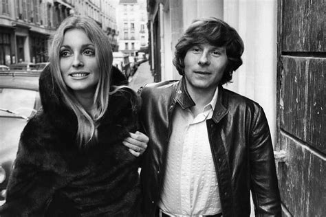 Roman Polanski & Sharon Tate, Paris, October 1968, photo by André Perlstein
