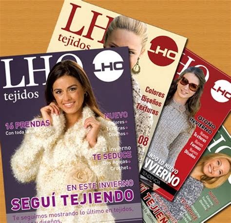 Romina Marchetti: Hialdos LHO   Tapas de Revista LHO Tejidos