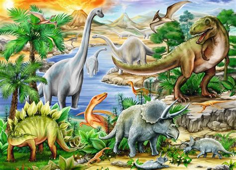 Rompecabezas 60 Pzs Ravensburger La Era De Los Dinosaurios ...