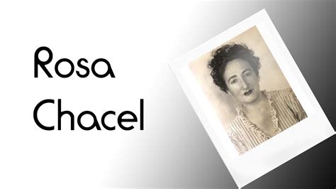 Rosa Chacel | Breve Resumen de la escritora   YouTube
