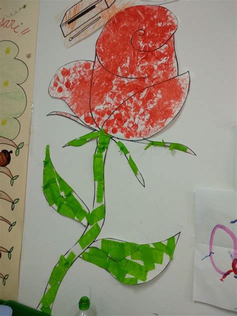Rosa de Sant Jordi | Rosa sant jordi, Manualidades, Aula infantil