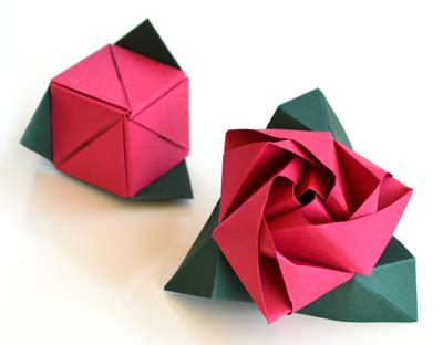 Rosa Feita em Origami   Passos | Artesanato   Cultura Mix