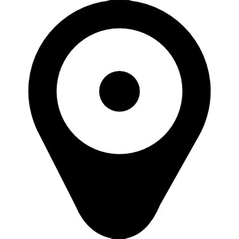 Rounded Point of interest   Free Maps and Flags icons