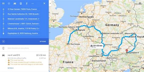 Route planner Europe – Cross Country Route Optimization ...