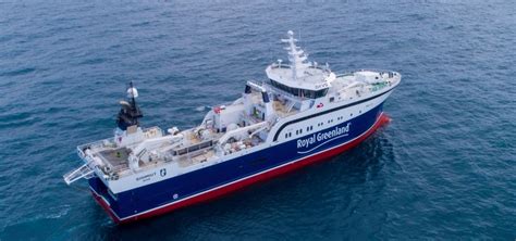 Royal Greenland’s new flagship delivered   FiskerForum