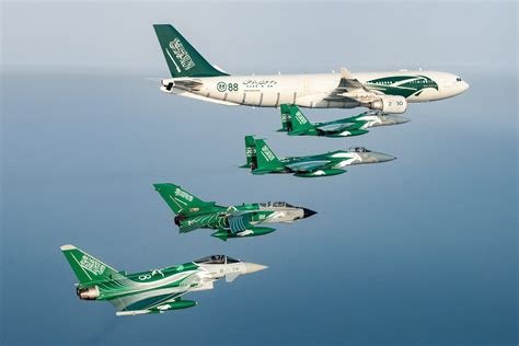 Royal Saudi Air Force MRTT, F 15, Tornado, and Typhoon ...