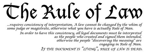 Rule of Law and what are its benefits and defects.   WriteWork