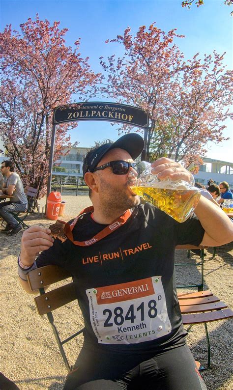 Run the miles, drink the beer. Few things go together as ...
