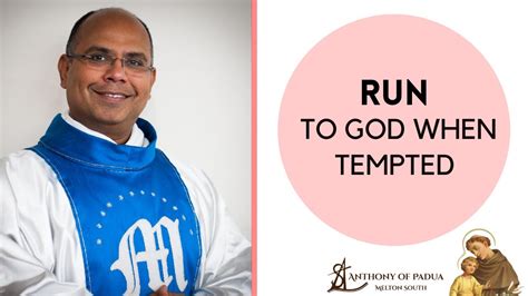 Run to God when tempted   YouTube
