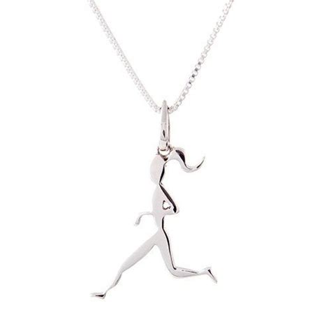 Runner Girl Pendant Necklace  Running Jewelry | Workout/Running Outfits ...
