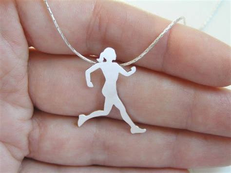 Runner Necklace   Sterling Silver   Sport Jewelry | Gümüş ve Takı