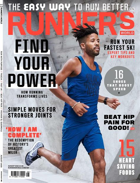 Runner s World Magazine   Aug 2020 Subscriptions | Pocketmags