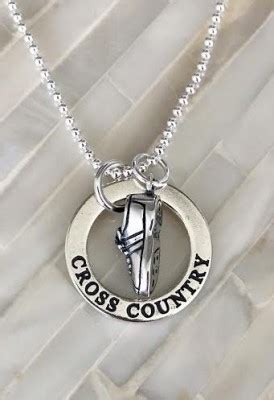 Runners Cross Country Necklace Gift | kandsimpressions
