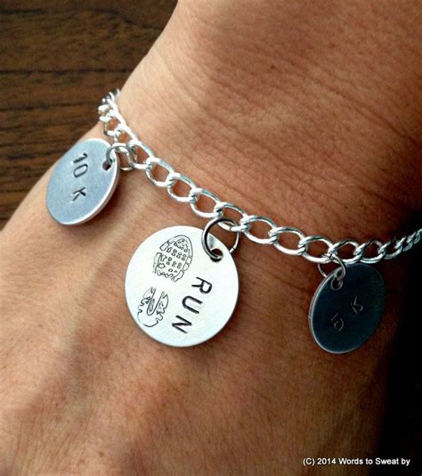 Running Charm Bracelet from Words to Sweat by. You can add charms for ...