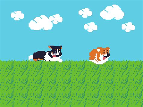 Running Corgis by Jeremy Brown on Dribbble