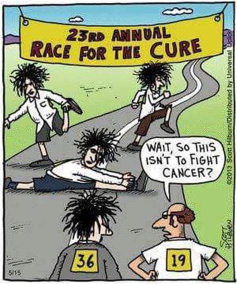 Running Humor #150: 23rd Annual Race For The Cure.
