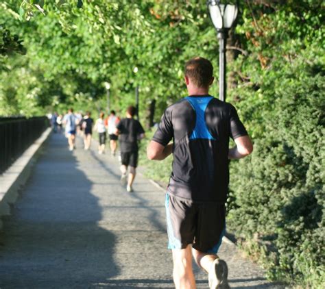 Running in Central Park